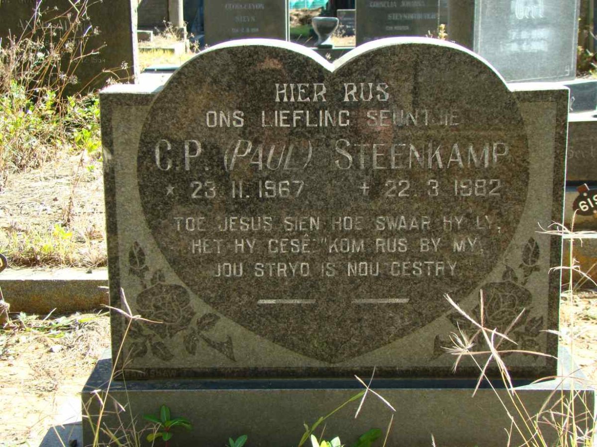 STEENKAMP C.P. 1967-1982