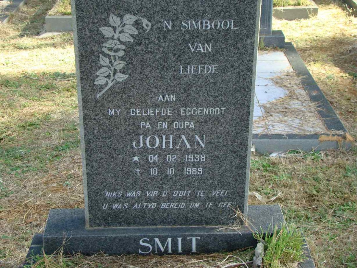 SMIT Johan 1938-1989