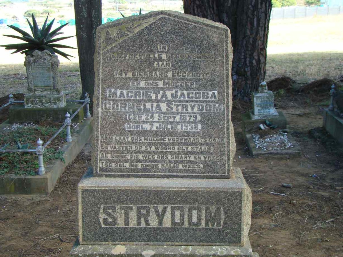 STRYDOM Magrieta Jacoba Cornelia 1879-1938