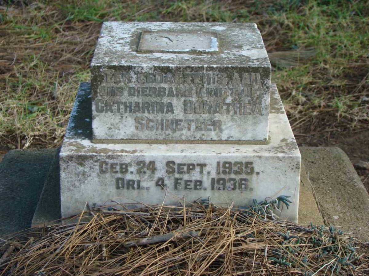 SCHNETLER Catharina Dorathea 1935-1936