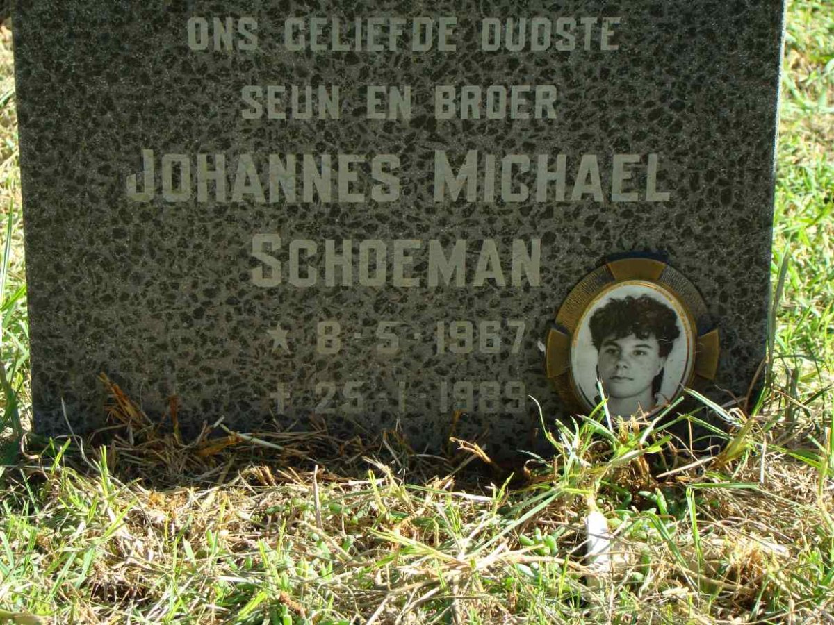SCHOEMAN Johannes Michael 1967-1989
