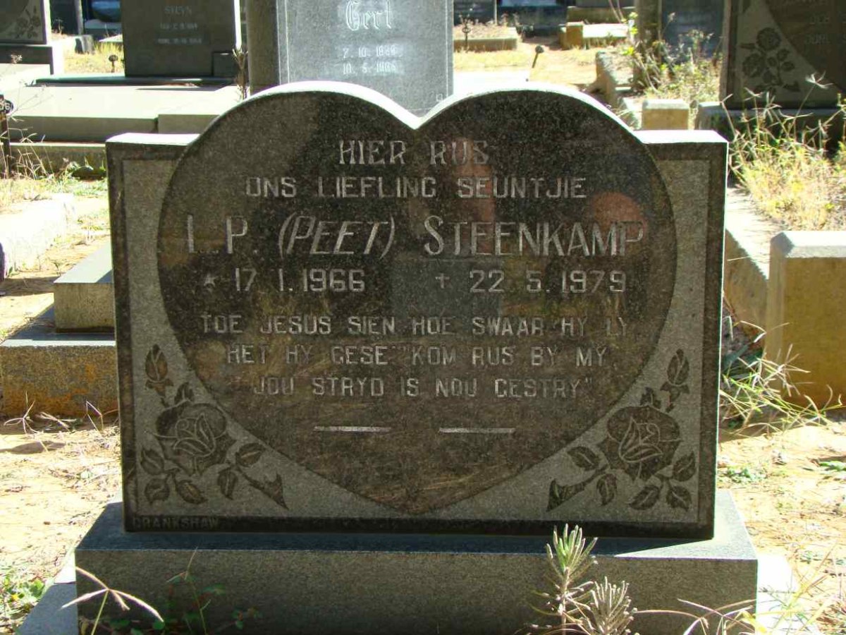 STEENKAMP L.P. 1966-1979