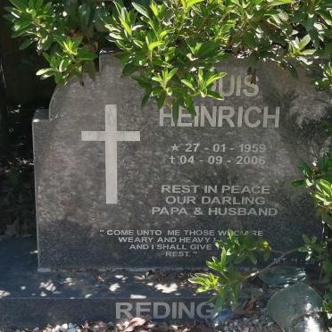 REDINGER Louis Heinrich 1959-2006
