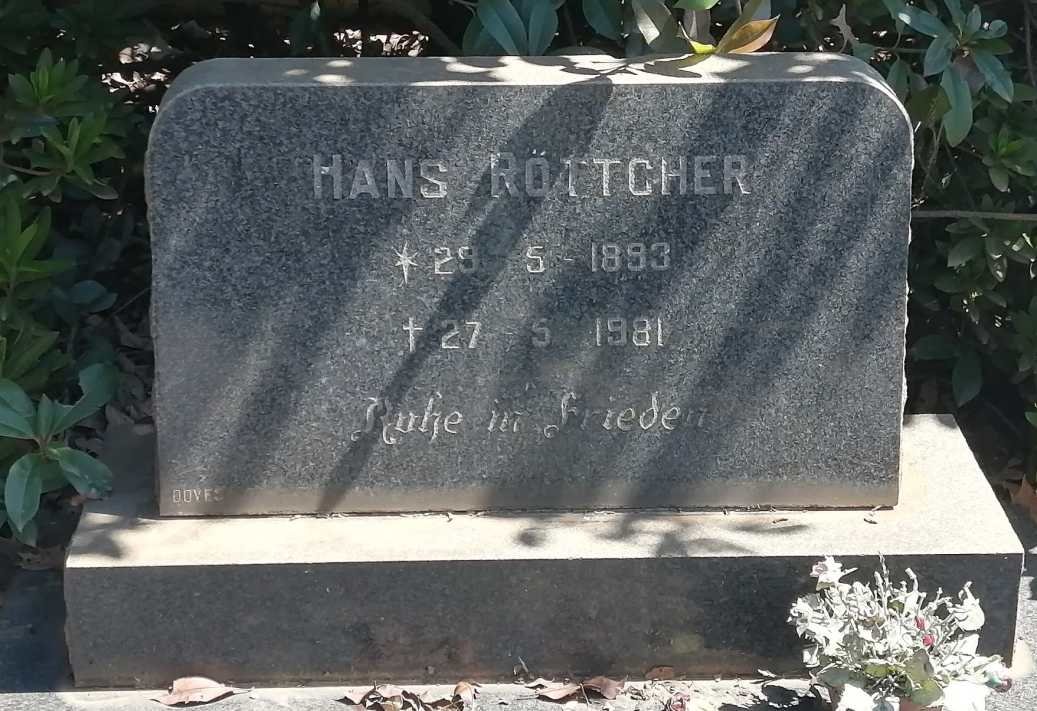 RÖTTCHER Hans 1893-1981