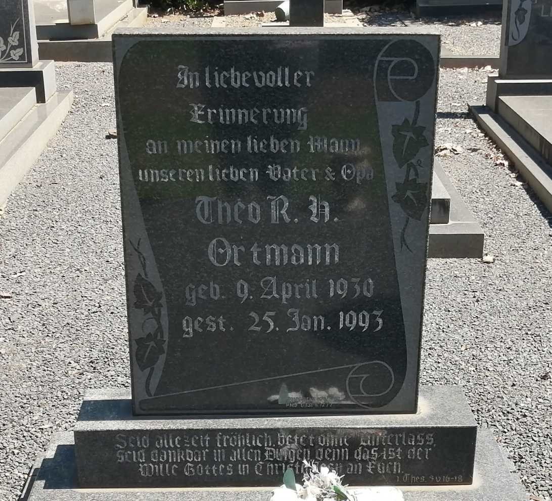ORTMANN Theo R.H. 1930-1993