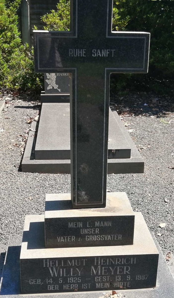 MEYER Hellmut Heinrich Willy 1925-1987