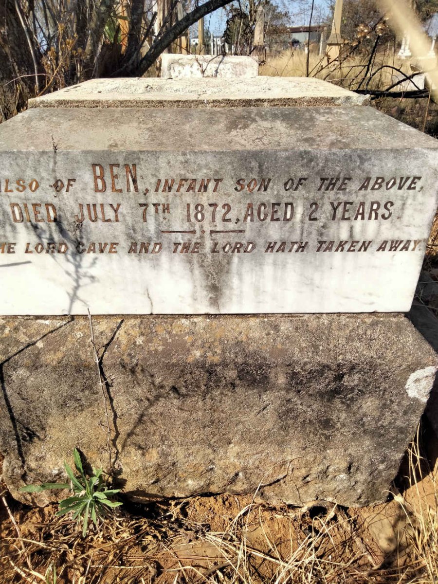 ? Ben -1872