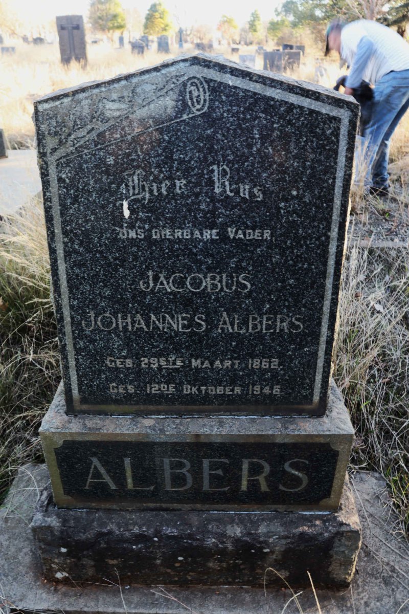 ALBERS Jacobus Johannes 1862-1945