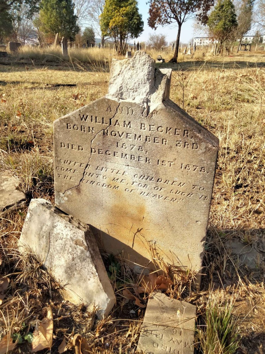 BECKER William 1878-1878