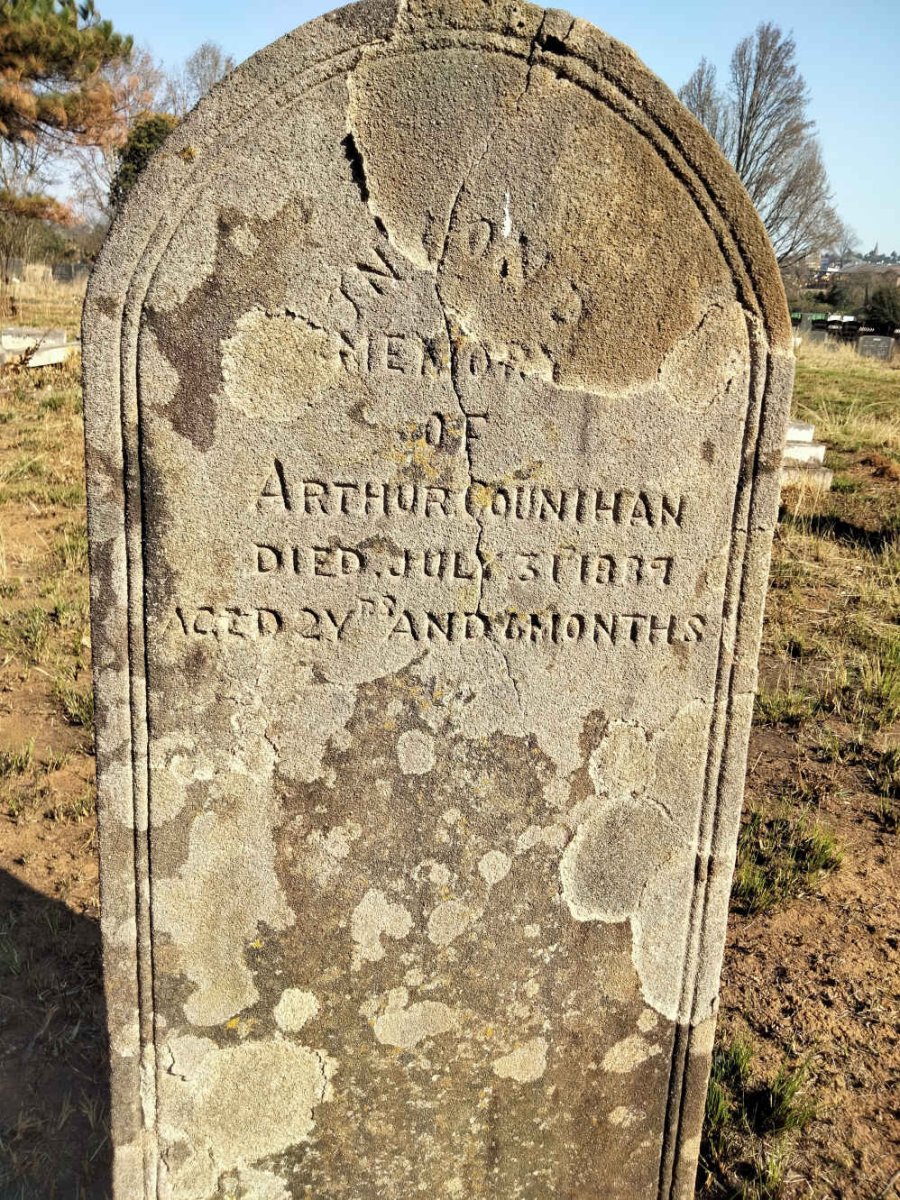 COUNIHAN Arthur -1887