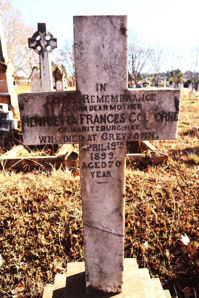 COLBORNE Henrietta Frances -1899