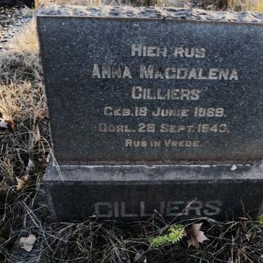 CILLIERS Anna Magdalena 1869-1943