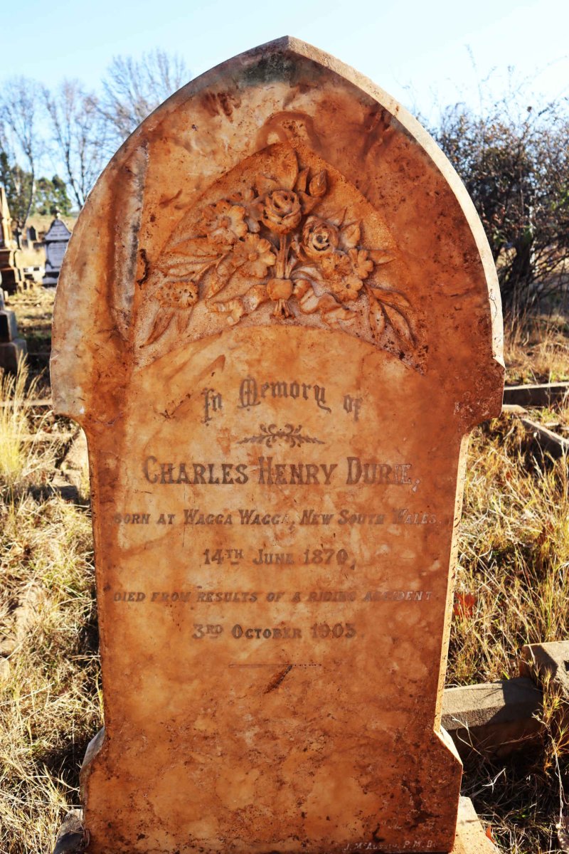 DURIE Charles Henry 1870-1905