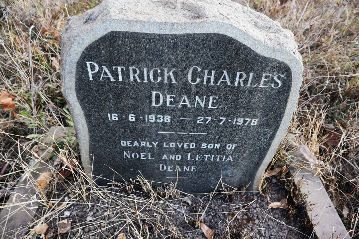 DEANE Patrick Charles 1936-1976