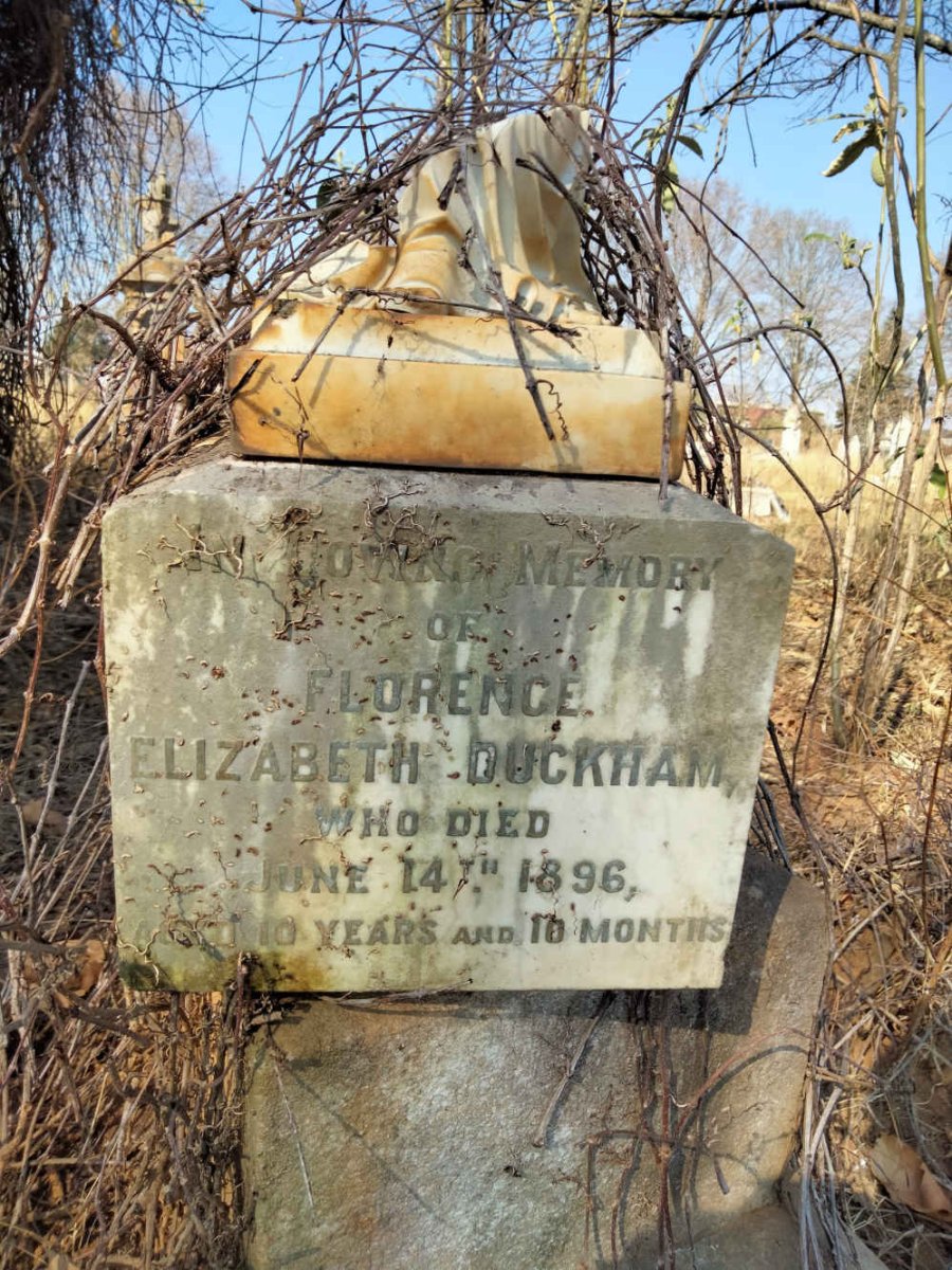 DUCKHAM Florence Elizabeth -1896