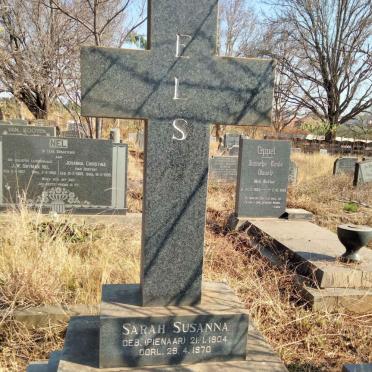 ELS Sarah Susanna nee PIENAAR 1904-1970