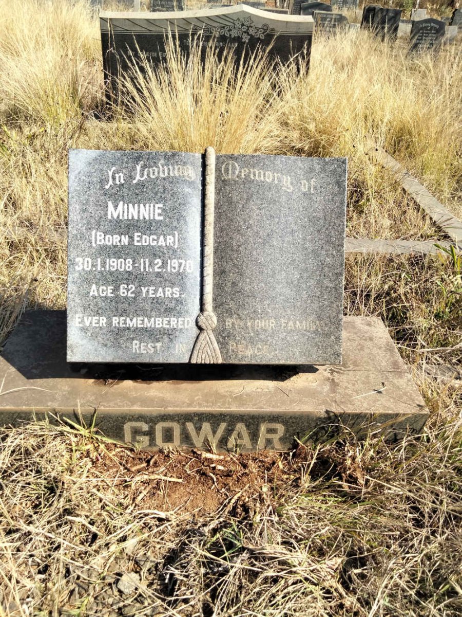 GOWAR Minnie 1908-1970
