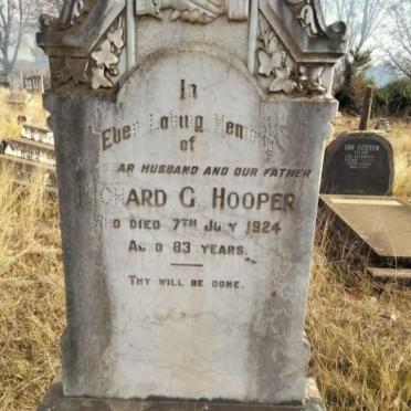 HOOPER Richard G. -1924