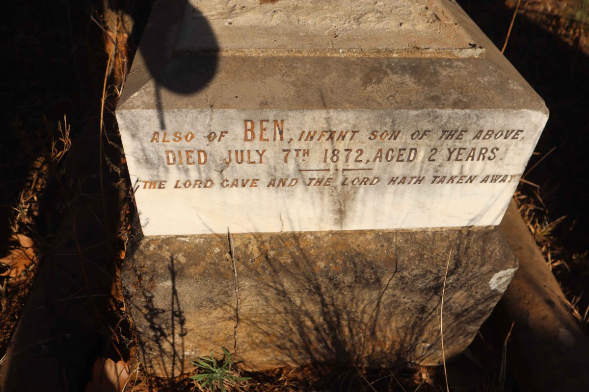 HANDLEY Ben -1872