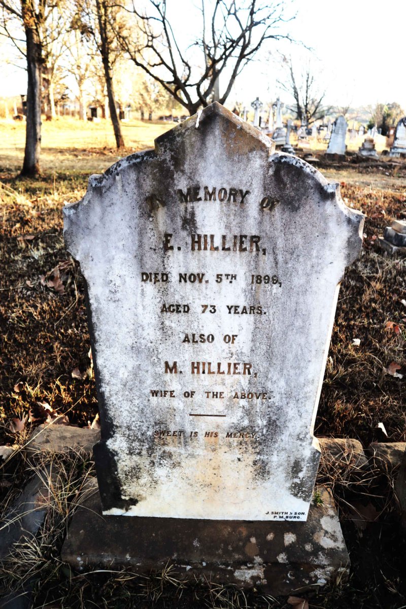 HILLIER E. -1896 & HILLIER M.