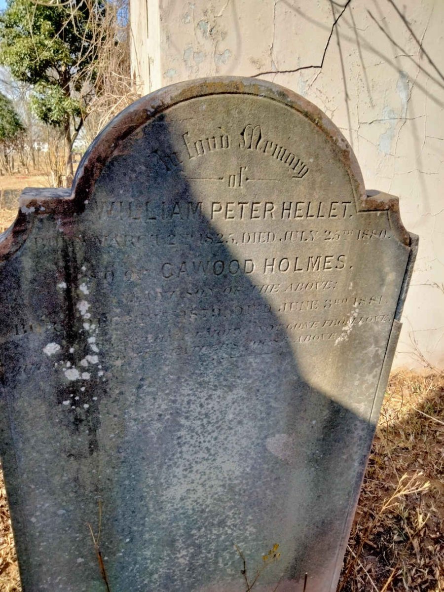 HELLET William Peter 1825-1880 :: HELLET Cawood -1881