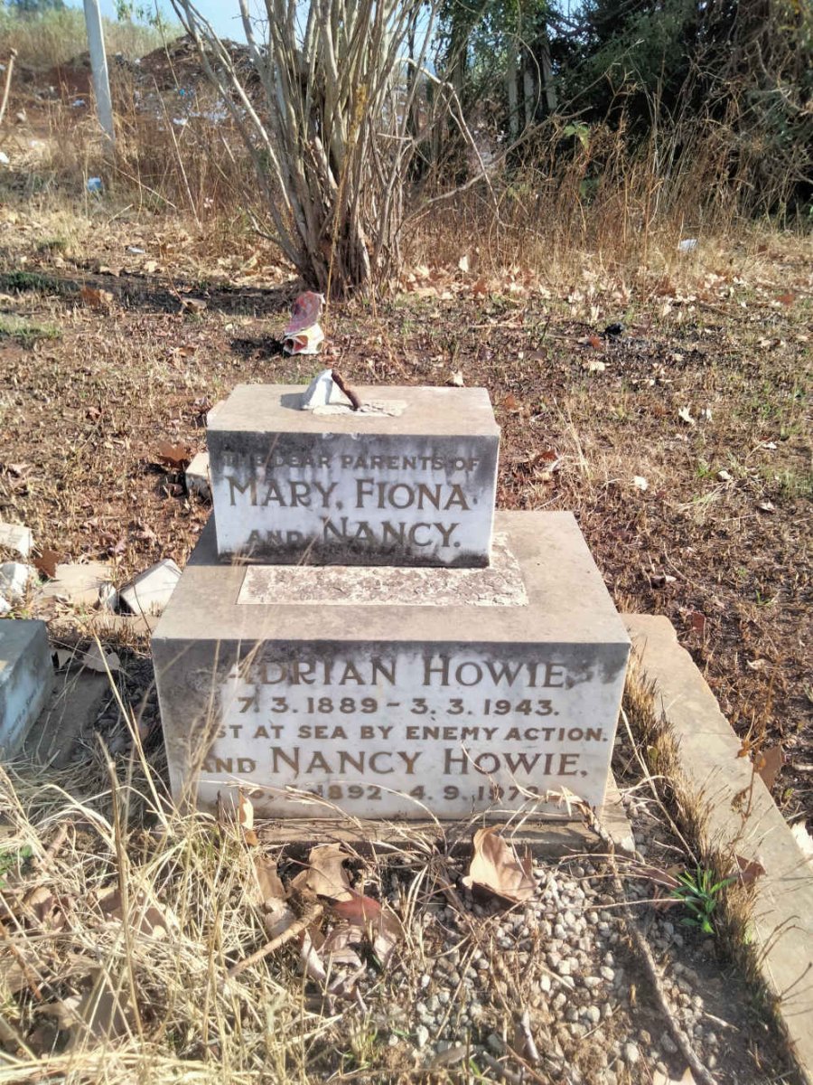 HOWIE Adrian 1889-1943 & Nancy 1892-1972