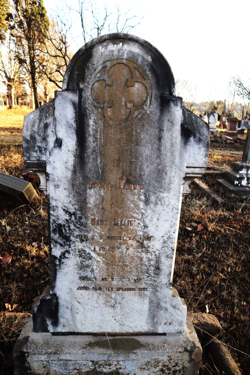 HILLIER Mary -189?