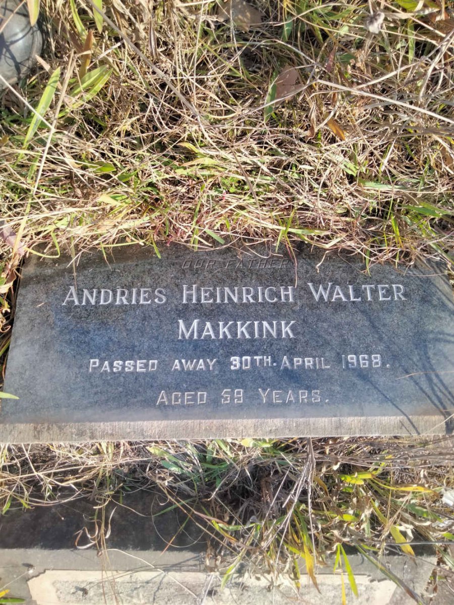 MAKKINK Andries Heinrich Walter -1968