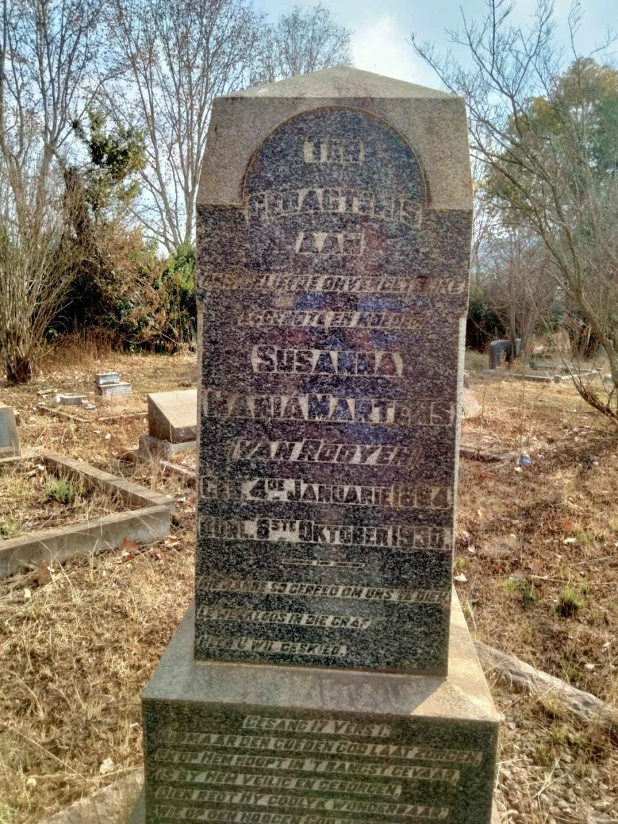 MARTENS Susanna Maria nee VAN ROOYEN 1864-1930