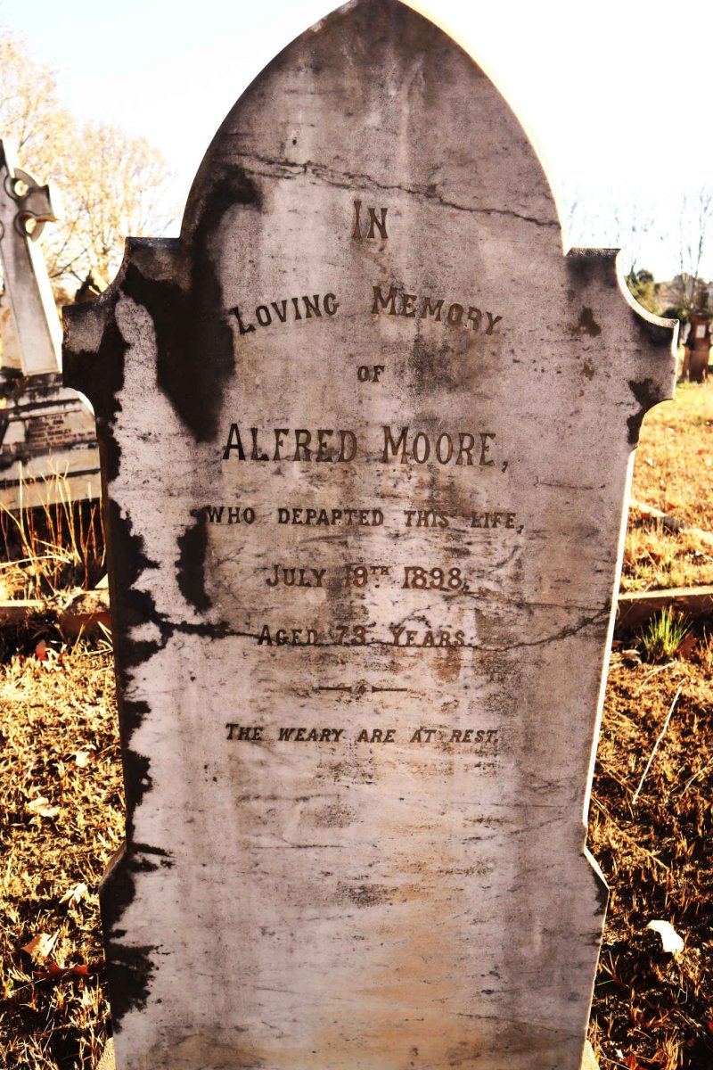 MOORE Alfred -1898