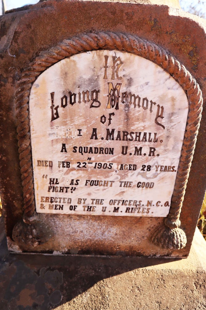 MARSHALL A. -1905