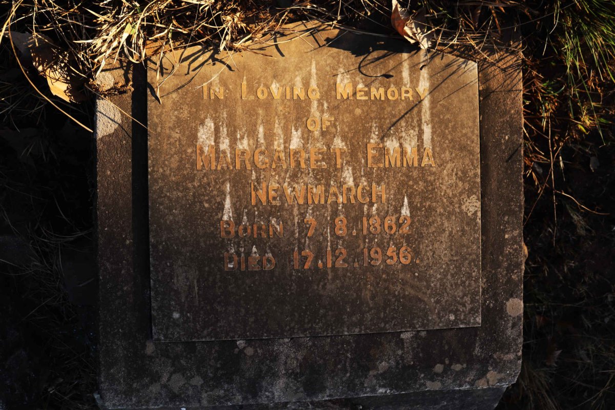 NEWMARCH Margaret Emma 1882-1956