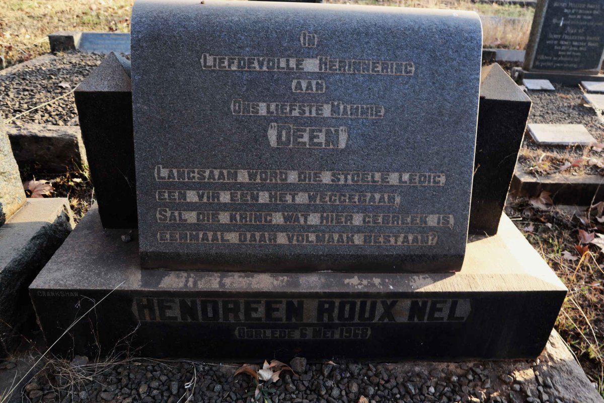 NEL Hendreen Roux -1968