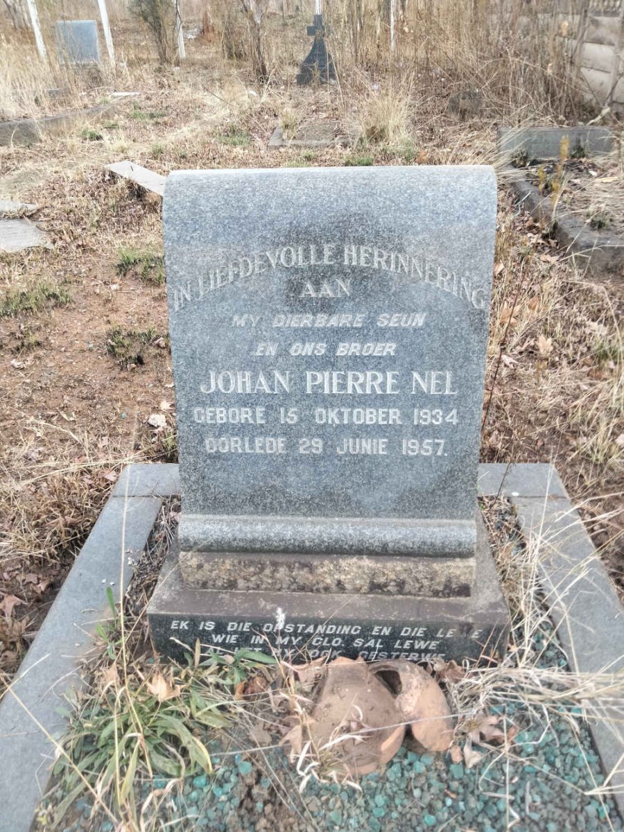 NEL Johan Pierre 1934-1957