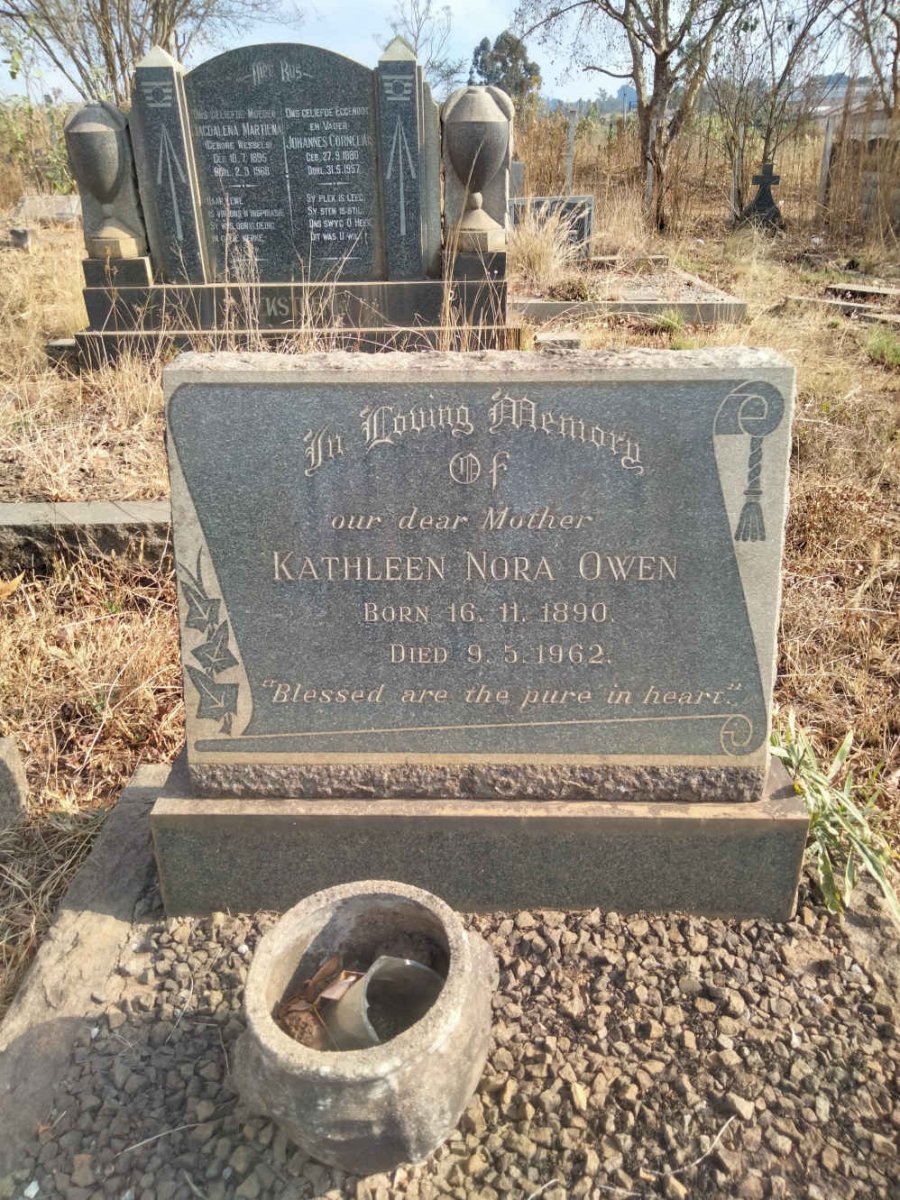 OWEN Kathleen Nora 1890-1962