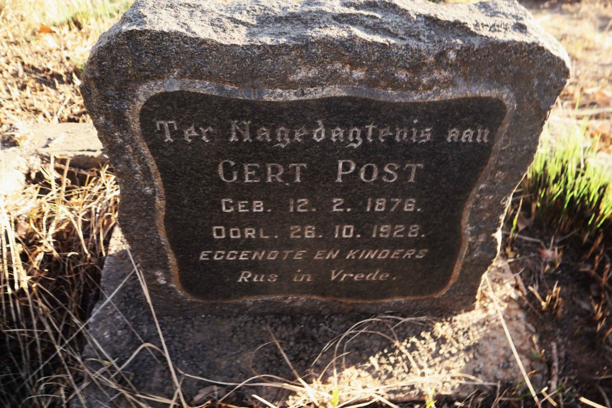 POST Gert 1876-1928
