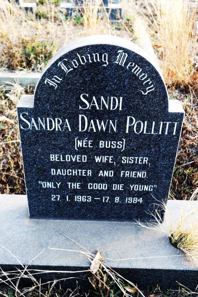POLLITT Sandi Sandra Dawn nee BUSS 1963-1984