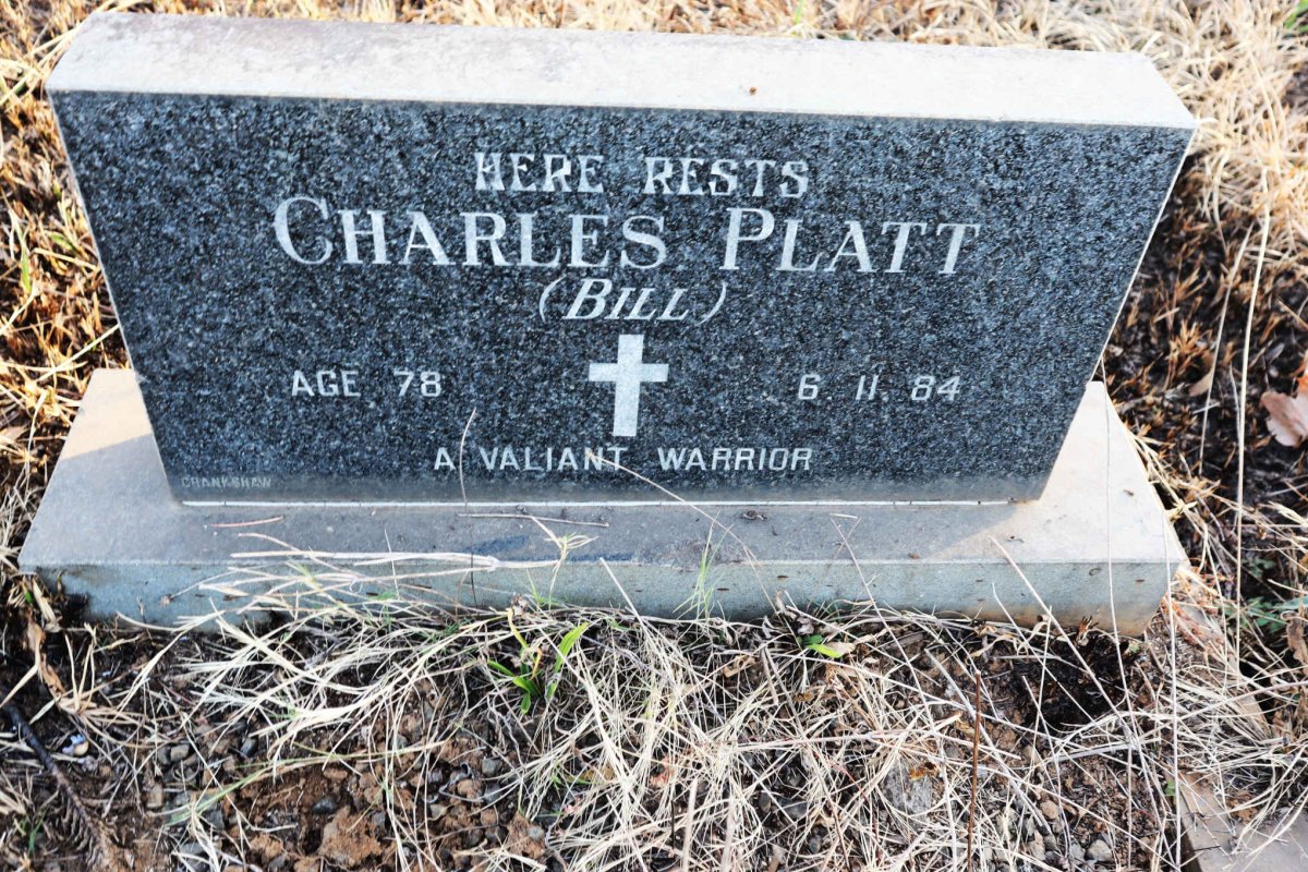 PLATT Charles -1984