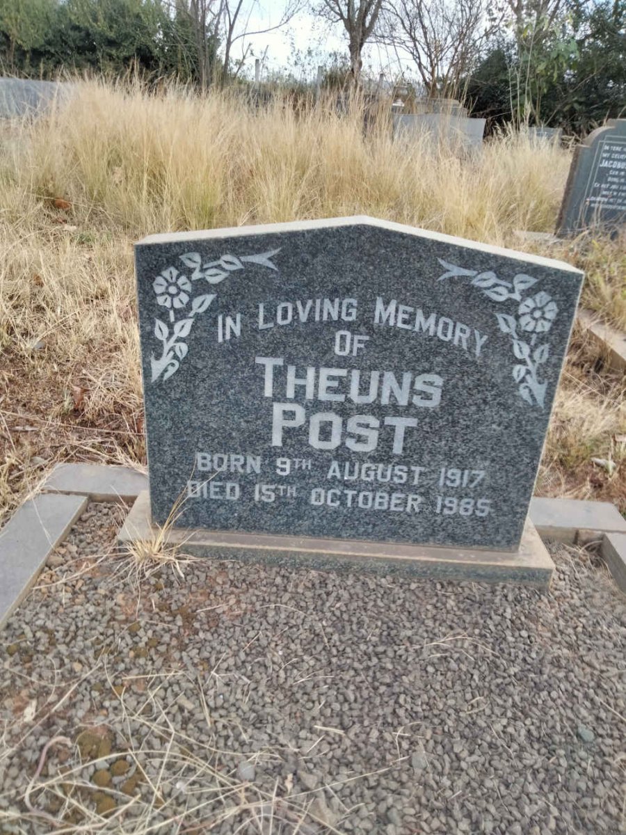 POST Theuns 1917-1985