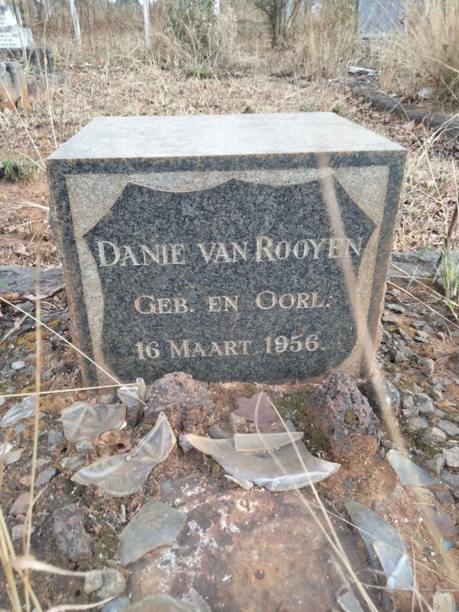 ROOYEN Danie, van 1956
