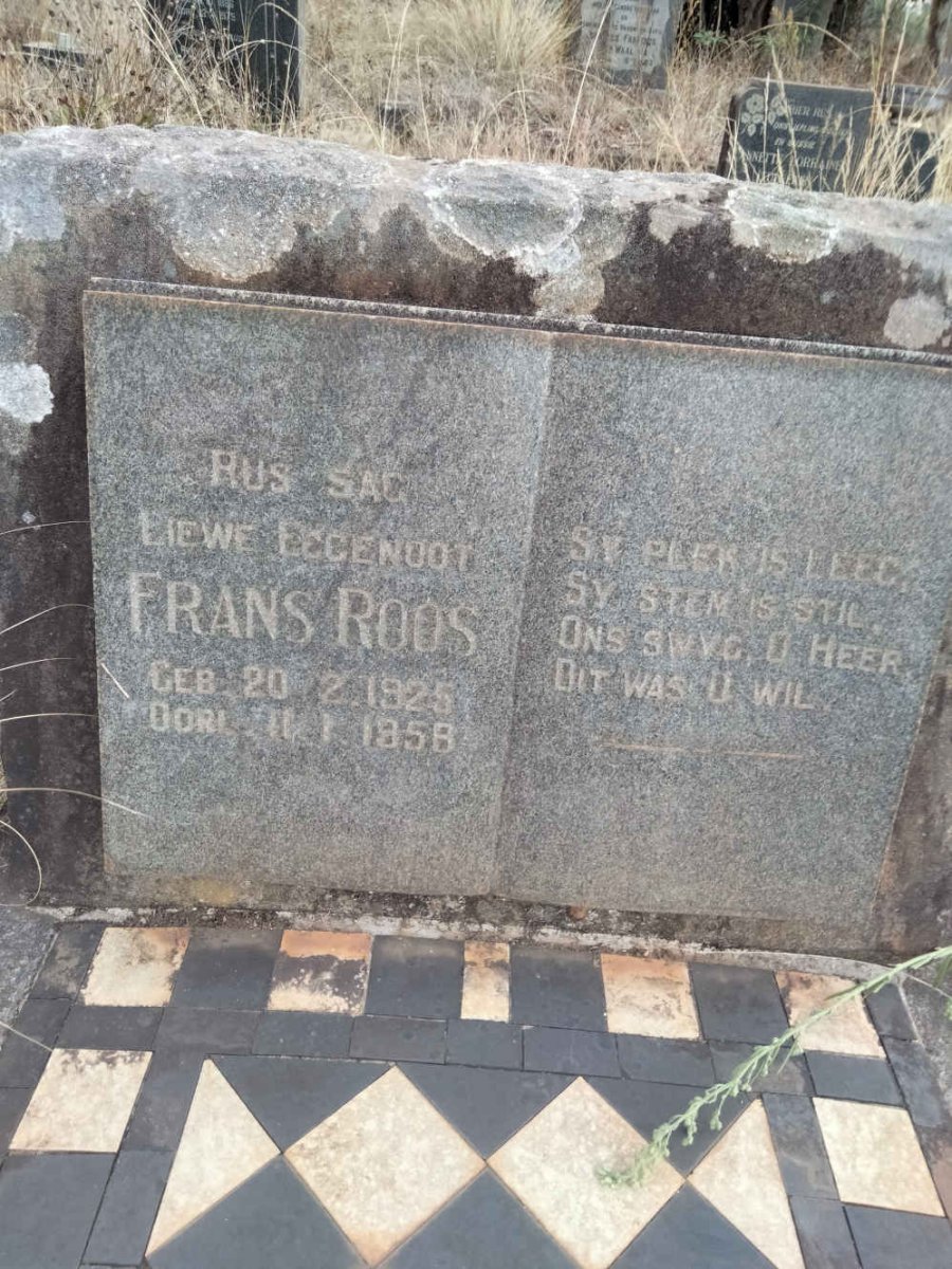 ROOS Frans 1925-1958