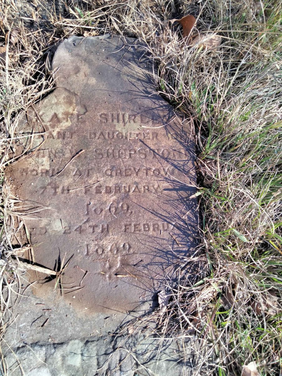 SHEPSTONE Kate Shirley 1869-1869