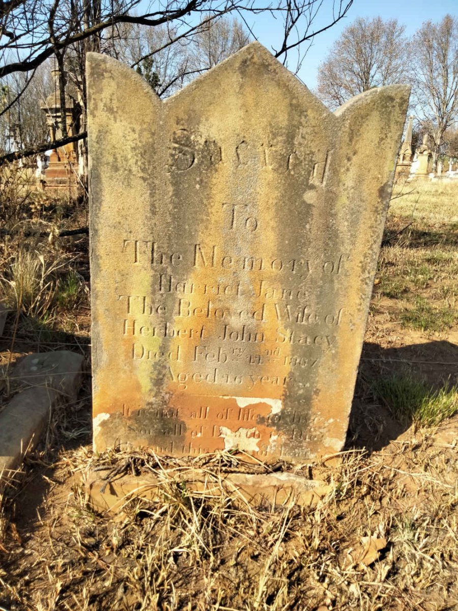 STACY Harriet Jane -1867