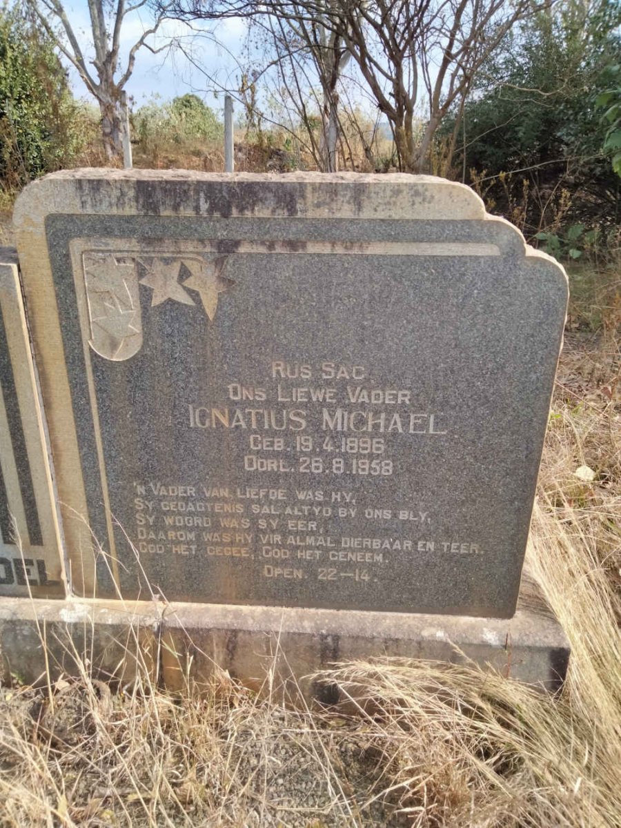 SWANEPOEL Ignatius Michael 1896-1958 & Anna Christina 1885-1952 _2