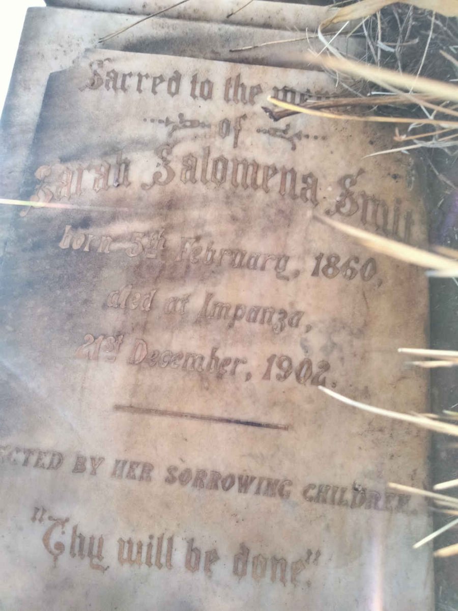 SMIT Sarah Salomena 1860-1902