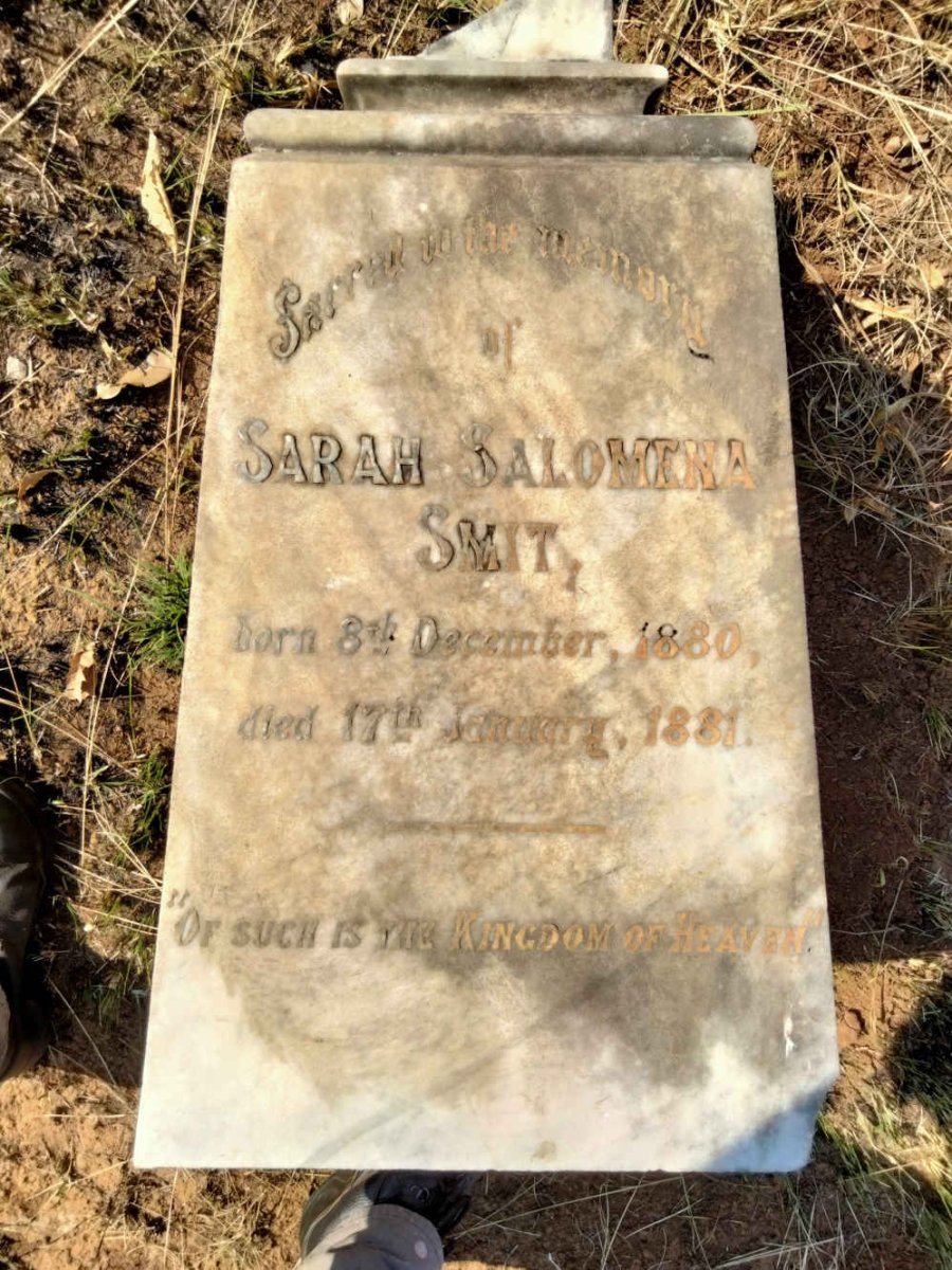 SMIT Sarah Salomena 1880-1881