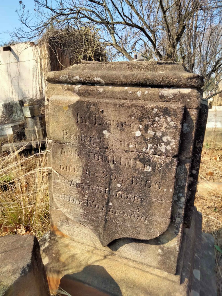 TOMLINSON Ann -1885