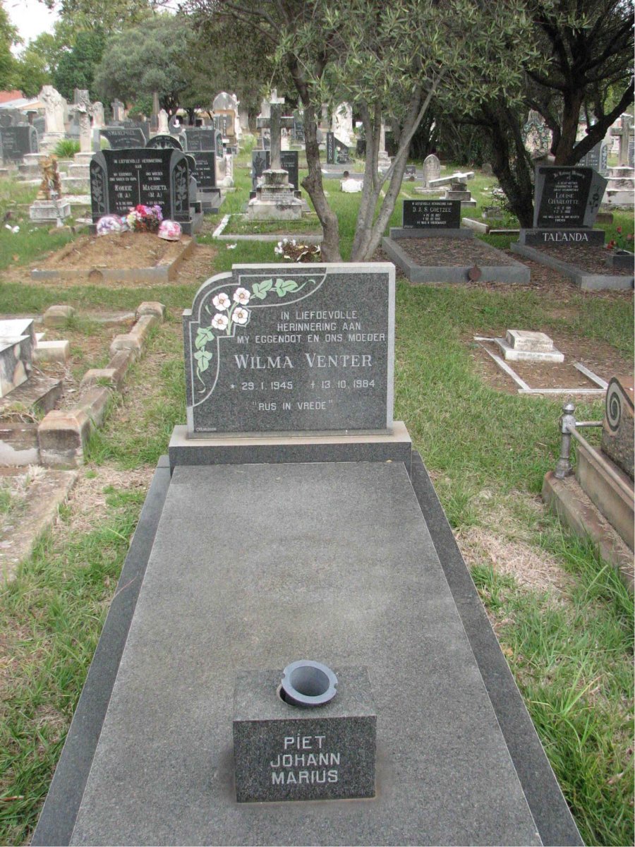 VENTER Wilma 1945-1984