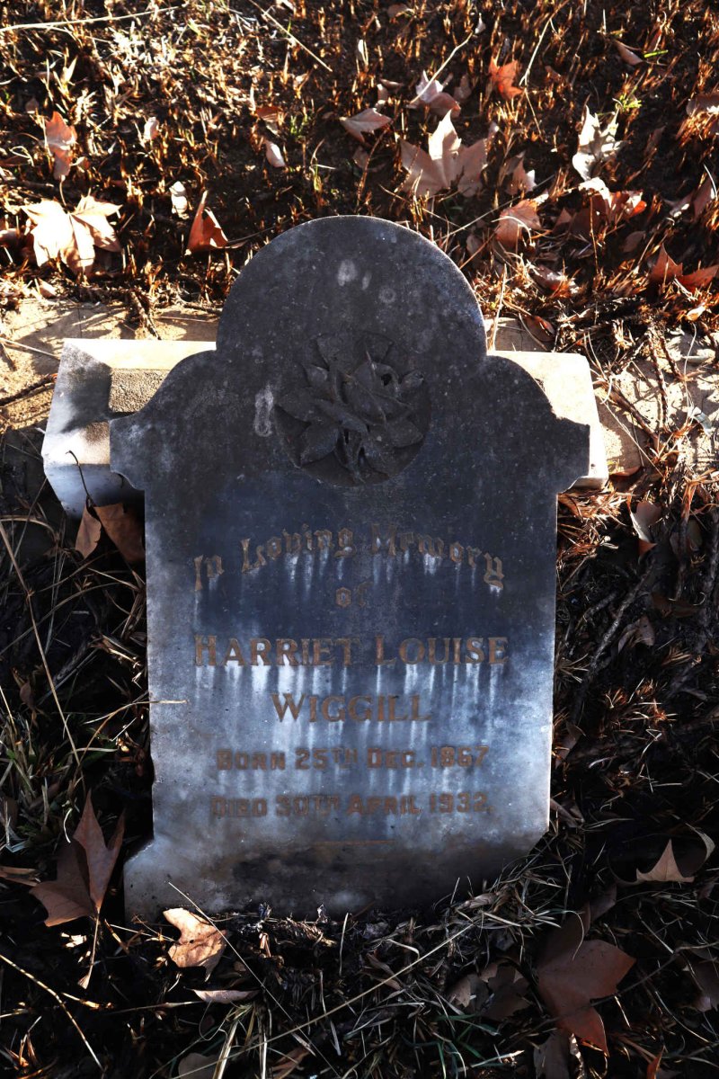 WIGGILL Harriet Louise 1867-1932