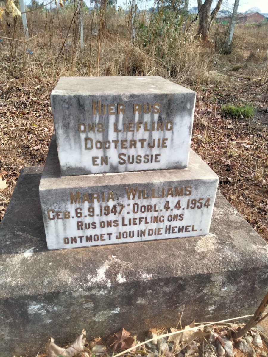 WILLIAMS Maria 1947-1954